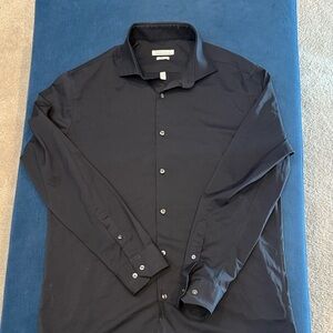 Perry Ellis Classic Black Dress Shirt